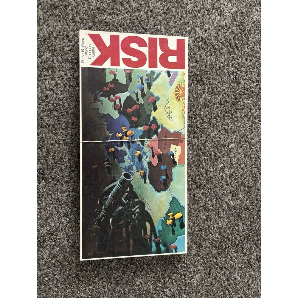 Vintage 1980 RISK Board Game No. 44‎ Parker Brothers World Conquest Game